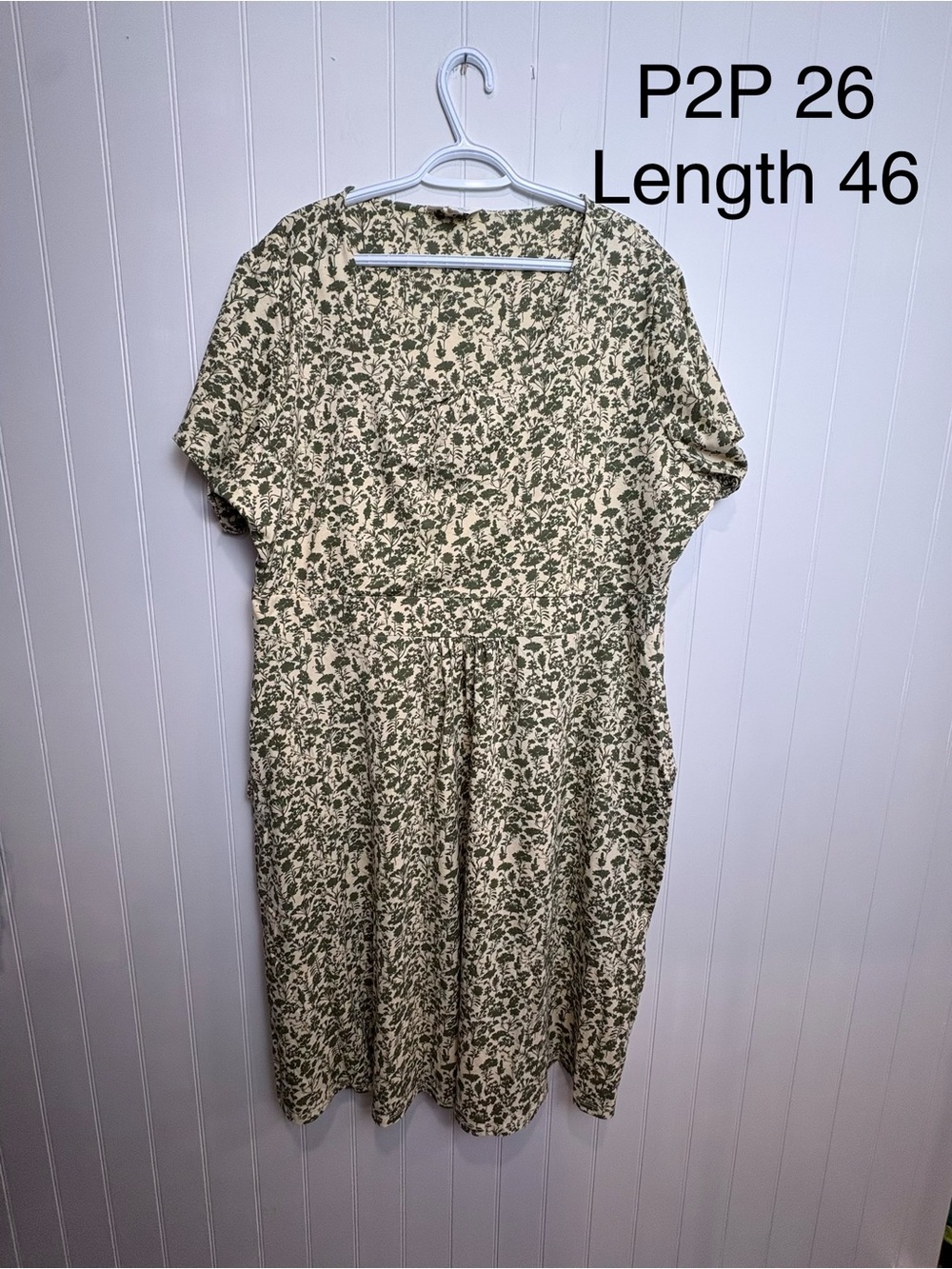 Mountain Warehouse Country to Coast Floral Midi Dress Plus Size 18 Cottagecore